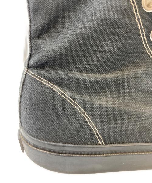 Maison Margiela（メゾンマルジェラ）Maison Margiela (メゾンマルジェラ) タビ ハイカットスニーカー/Tabi ハイカットスニーカー ブラック サイズ:42の古着・服飾アイテム