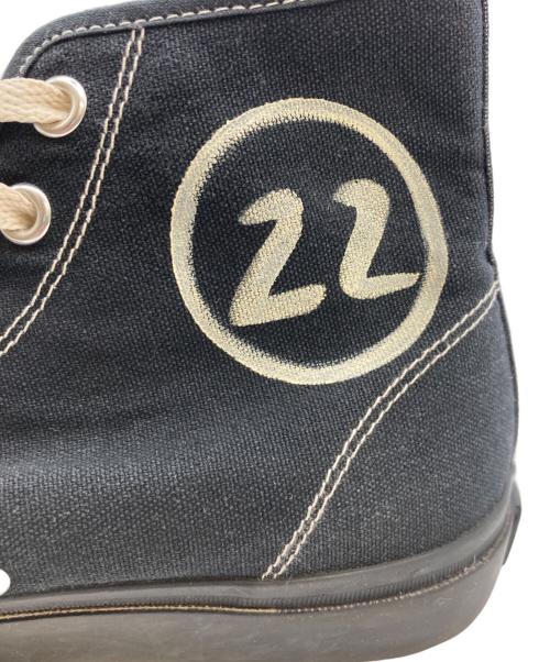 Maison Margiela（メゾンマルジェラ）Maison Margiela (メゾンマルジェラ) タビ ハイカットスニーカー/Tabi ハイカットスニーカー ブラック サイズ:42の古着・服飾アイテム