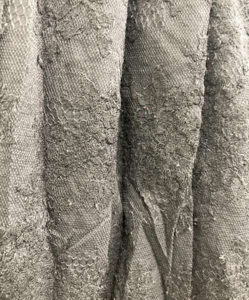 COMME des GARCONS（コムデギャルソン）COMME des GARCONS (コムデギャルソン) レーススカート ブラック サイズ:Ｍの古着・服飾アイテム