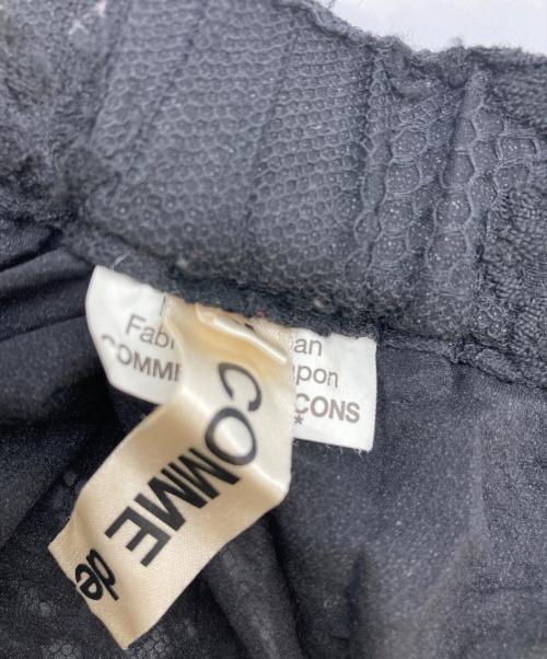 COMME des GARCONS（コムデギャルソン）COMME des GARCONS (コムデギャルソン) レーススカート ブラック サイズ:Ｍの古着・服飾アイテム