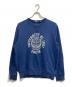 POLO RALPH LAUREN（ポロ・ラルフローレン）の古着「両Vプリントスウェット/グラフィック スウェットシャツ」｜ブルー
