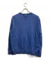 POLO RALPH LAUREN (ポロ・ラルフローレン) 両Vプリントスウェット/グラフィック スウェットシャツ ブルー サイズ:M：8000円
