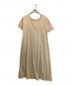 Loroローロ）の古着「Flare 2Way T Dress」｜ベージュ