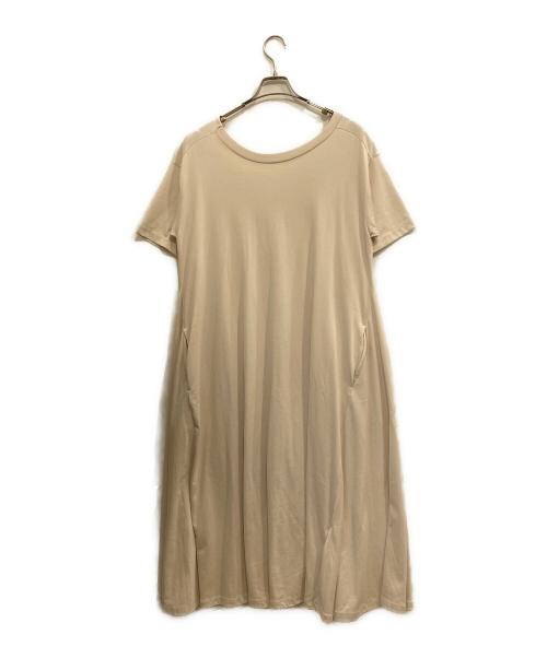 Loro（ローロ）Loro (ローロ) Flare 2Way T Dress ベージュ サイズ:F 未使用品の古着・服飾アイテム