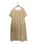 Loro (ローロ) Flare 2Way T Dress ベージュ サイズ:F 未使用品：6000円