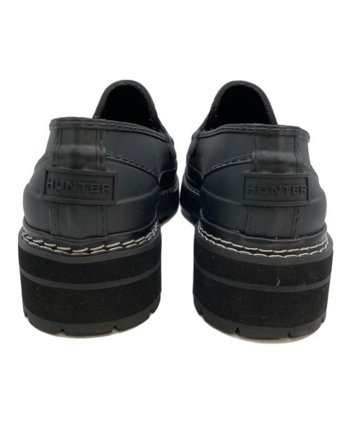HUNTER（ハンター）HUNTER (ハンター) レインローファー ブラック サイズ:UK4/EU37/US6の古着・服飾アイテム
