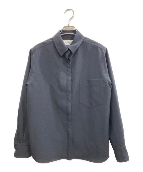 SOEJU（ソージュ）SOEJU (ソージュ) ソフトオックスシャツ ネイビー サイズ:Mの古着・服飾アイテム