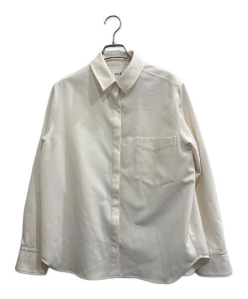SOEJU（ソージュ）SOEJU (ソージュ) ソフトオックスシャツ ホワイト サイズ:Mの古着・服飾アイテム