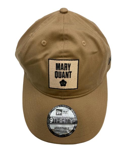 New Era（ニューエラ）New Era (ニューエラ) MARY QUANT (マリークヮント) コラボキャップ ベージュの古着・服飾アイテム