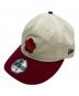 New Era（ニューエラ）の古着「コラボキャップ」｜ホワイト×レッド