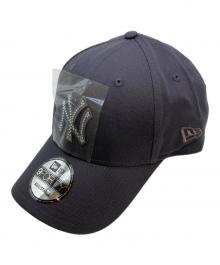 New Era（ニューエラ）の古着「ラインストーン キャップ/9FORTY Rhinestone ニューヨーク・ヤンキース グラファイト」｜グレー