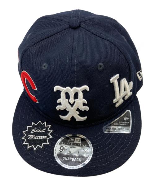 New Era（ニューエラ）New Era (ニューエラ) SAINT MICHAEL (セントマイケル) MLB (エムエルビー) コラボキャップ ネイビー 未使用品の古着・服飾アイテム