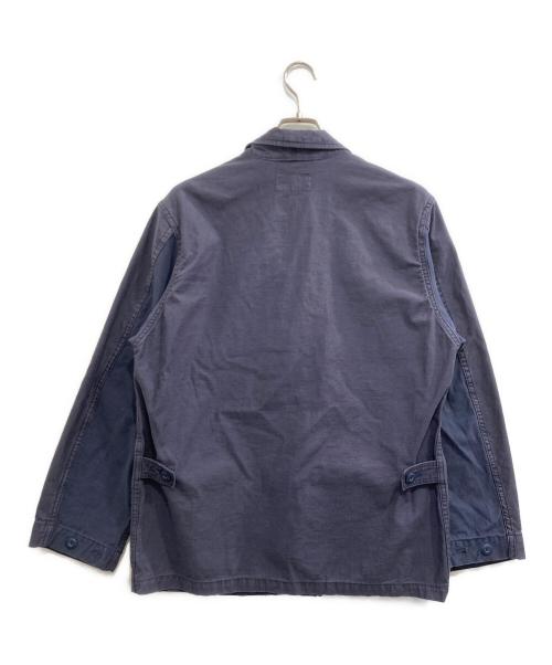 JOURNAL STANDARD（ジャーナルスタンダード）JOURNAL STANDARD (ジャーナルスタンダード) 東野デニム (ヒガシノデニム) BACK SATIN JACKET ネイビー サイズ:Sの古着・服飾アイテム