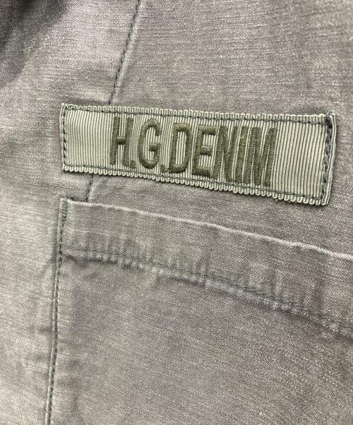 JOURNAL STANDARD（ジャーナルスタンダード）JOURNAL STANDARD (ジャーナルスタンダード) 東野デニム (ヒガシノデニム) BACK SATIN JACKET ネイビー サイズ:Sの古着・服飾アイテム