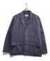 JOURNAL STANDARD（ジャーナルスタンダード）の古着「BACK SATIN JACKET」｜ネイビー