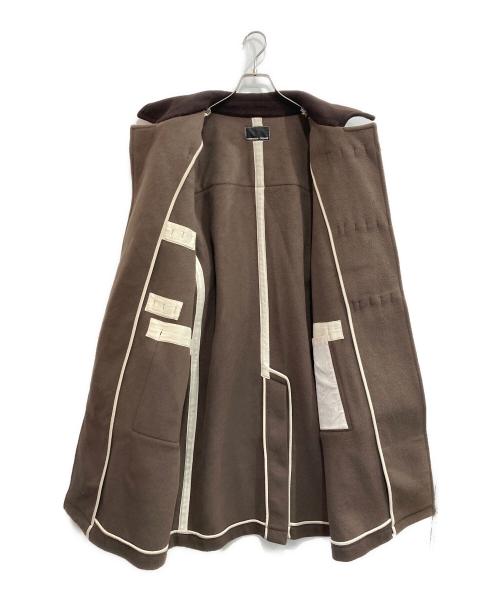 NUMBER (N)INE（ナンバーナイン）NUMBER (N)INE (ナンバーナイン) ウールオーバーダッフルコート/WOOL OVER DUFFLE COAT ブラウン サイズ:2の古着・服飾アイテム