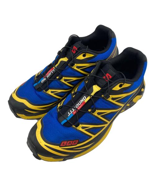 SALOMON（サロモン）SALOMON (サロモン) JJJJound (ジョウンド) XT-6 'Blue Lemon' ブルー×イエロー サイズ:27.5cm/UK9/EU43 1/3/USA9.5の古着・服飾アイテム