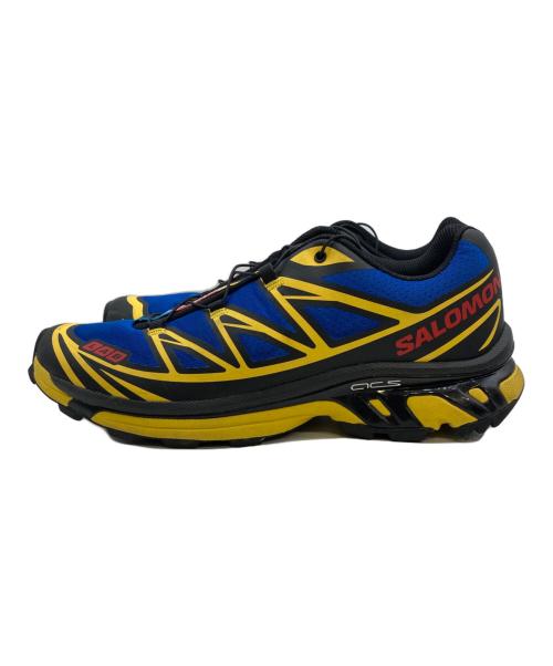 SALOMON（サロモン）SALOMON (サロモン) JJJJound (ジョウンド) XT-6 'Blue Lemon' ブルー×イエロー サイズ:27.5cm/UK9/EU43 1/3/USA9.5の古着・服飾アイテム