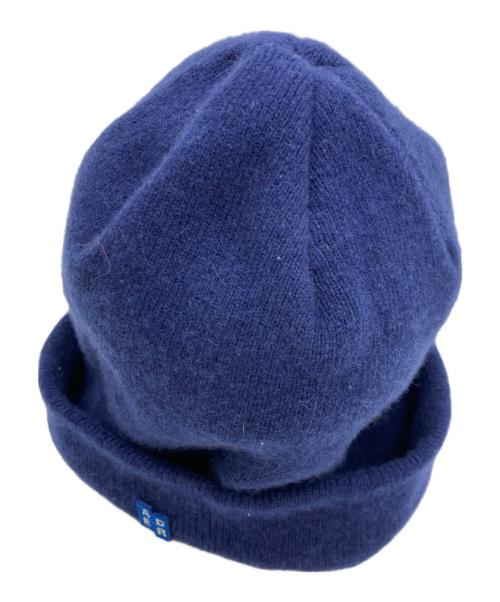 ADER error（アーダーエラー）ADER error (アーダーエラー) ロゴタグ ビーニー ブルーの古着・服飾アイテム