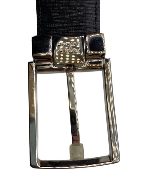 Salvatore Ferragamo（サルヴァトーレ フェラガモ）Salvatore Ferragamo (サルヴァトーレ フェラガモ) ガンチーニバックル レザーベルト ブラウンの古着・服飾アイテム