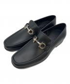 Salvatore Ferragamoサルヴァトーレ フェラガモ）の古着「ガンチーニ ビットローファー/CHRIS ビットローファー」｜ブラック