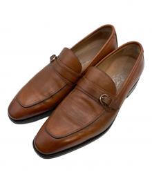 Salvatore Ferragamo（サルヴァトーレ フェラガモ）の古着「トラメッザ ローファー」｜ブラウン