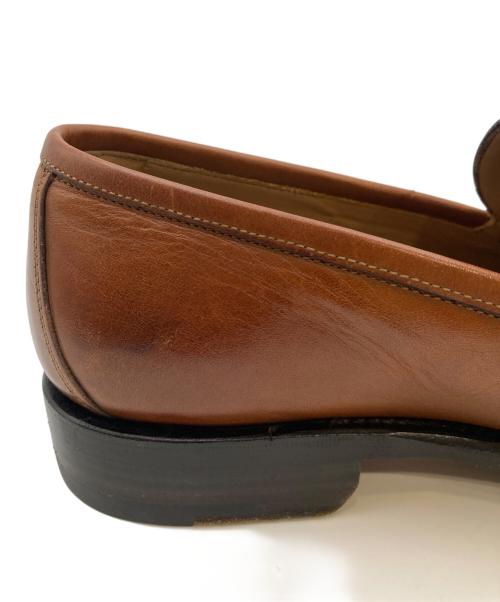 Salvatore Ferragamo（サルヴァトーレ フェラガモ）Salvatore Ferragamo (サルヴァトーレ フェラガモ) トラメッザ ローファー ブラウン サイズ:6 1/2 23Eの古着・服飾アイテム