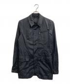 Salvatore Ferragamoサルヴァトーレ フェラガモ）の古着「ガンチーニジップ ナイロンコート」｜ネイビー