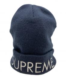 SUPREME（シュプリーム）の古着「capital beanie」｜ネイビー