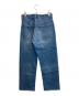 MM6 Maison Margiela (エムエムシックスメゾンマルジェラ) Washed Text Print Jeans インディゴ サイズ:38：20000円