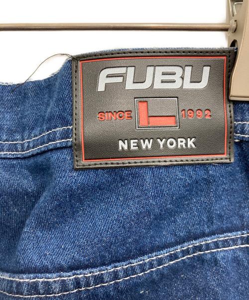 FUBU（フブ）FUBU (フブ) デニムハーフパンツ インディゴ サイズ:36の古着・服飾アイテム