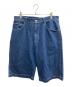 FUBU（フブ）の古着「デニムハーフパンツ」｜インディゴ