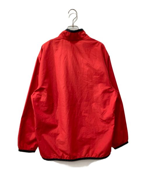 NIKE（ナイキ）NIKE (ナイキ) ハーフジップナイロンジャケット レッド サイズ:Mの古着・服飾アイテム