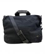 PORTERポーター）の古着「2WAY OVERNIGHT BRIEFCASE/2WAY オーバーナイト ブリーフケース」｜ブラック