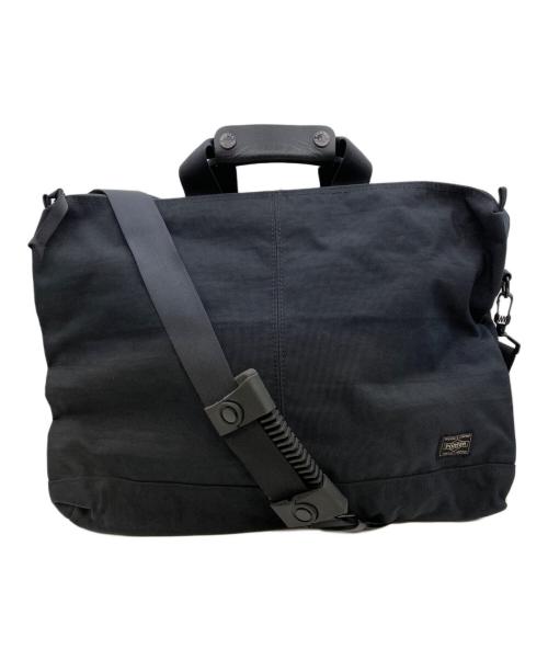 PORTER（ポーター）PORTER (ポーター) 2WAY OVERNIGHT BRIEFCASE/2WAY オーバーナイト ブリーフケース ブラックの古着・服飾アイテム
