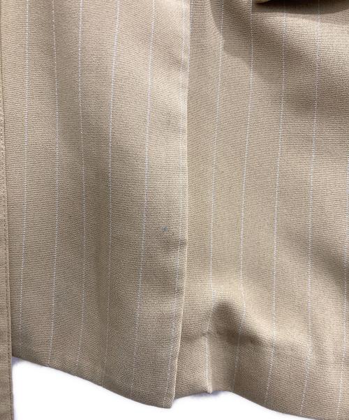 Ameri（アメリ）AMERI (アメリ) BACK CURTAIN OPEN HS JACKET ベージュ サイズ:Sの古着・服飾アイテム