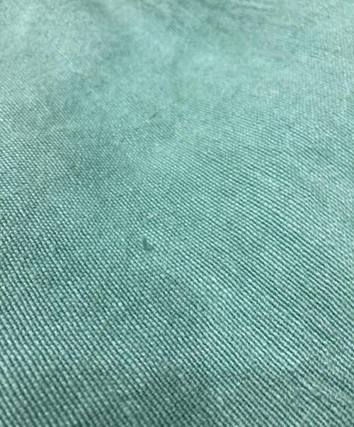 ASAUCE MELER（アソースメレ）ASAUCE MELER (アソースメレ) リネン大判ストール グリーンの古着・服飾アイテム