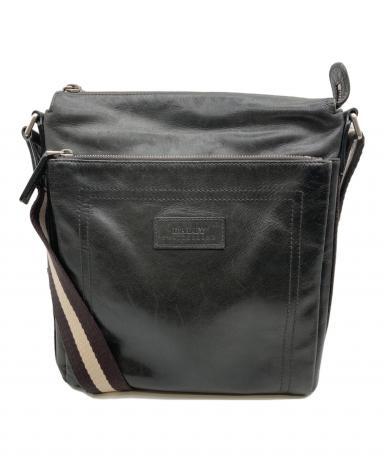 【中古】BALLY バリー ロゴ レザー ショルダー バッグ fY11236N 中古・古着通販】BALLY (バリー) レザーショルダーバッグ ブラウン