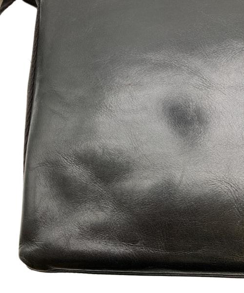 BALLY（バリー）BALLY (バリー) レザーショルダーバッグ ブラックの古着・服飾アイテム