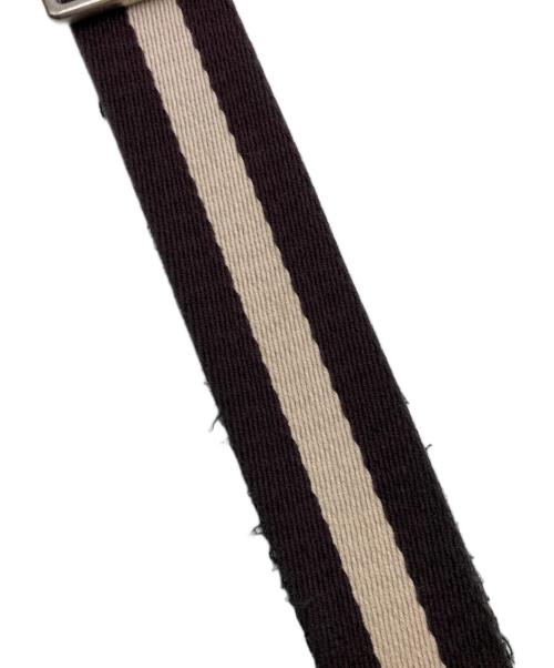 BALLY（バリー）BALLY (バリー) レザーショルダーバッグ ブラックの古着・服飾アイテム