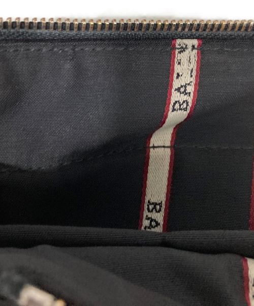 BALLY（バリー）BALLY (バリー) レザーショルダーバッグ ブラックの古着・服飾アイテム