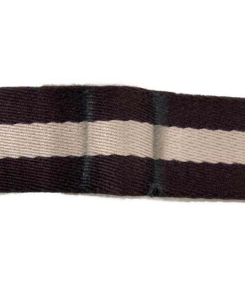 BALLY（バリー）BALLY (バリー) レザーショルダーバッグ ブラックの古着・服飾アイテム