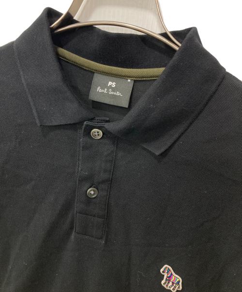 PS Paul Smith（ＰＳポールスミス）PS Paul Smith (ＰＳポールスミス) ポロシャツ ブラック サイズ:Mの古着・服飾アイテム