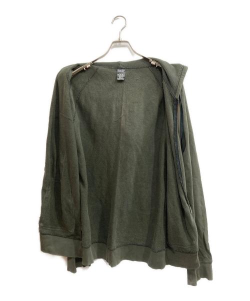 NUMBER (N)INE（ナンバーナイン）NUMBER (N)INE (ナンバーナイン) 3ポケットジップパーカー グレー サイズ:3の古着・服飾アイテム