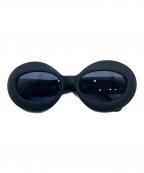 BALENCIAGAバレンシアガ）の古着「オーバル サングラス」｜ブラック