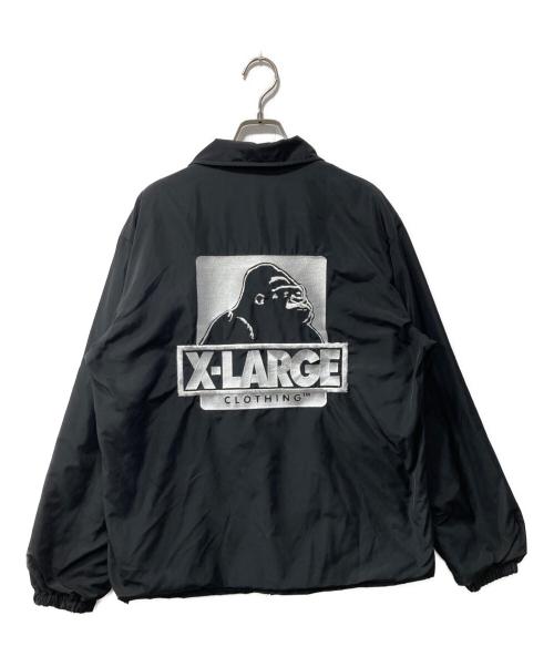 X-LARGE（エクストララージ）X-LARGE (エクストララージ) コーチジャケット ブラック サイズ:Ｍの古着・服飾アイテム