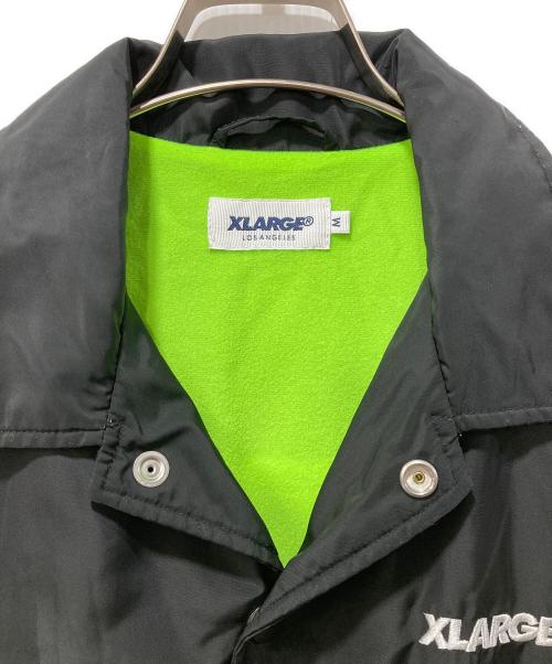 X-LARGE（エクストララージ）X-LARGE (エクストララージ) コーチジャケット ブラック サイズ:Ｍの古着・服飾アイテム