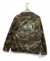 stussy (ステューシー) カモ柄コーチジャケット グリーン サイズ:Ｌ：6000円