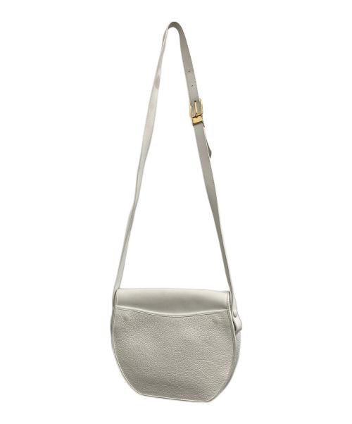 Christian Dior（クリスチャン ディオール）Christian Dior (クリスチャン ディオール) オールド コンビレザー ショルダーバッグ ホワイトの古着・服飾アイテム