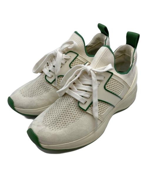 TORY BURCH（トリーバーチ）TORY BURCH (トリーバーチ) T ソック ランナー スニーカー ホワイト サイズ:6Mの古着・服飾アイテム